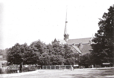 De kerk van Val-Dieu
