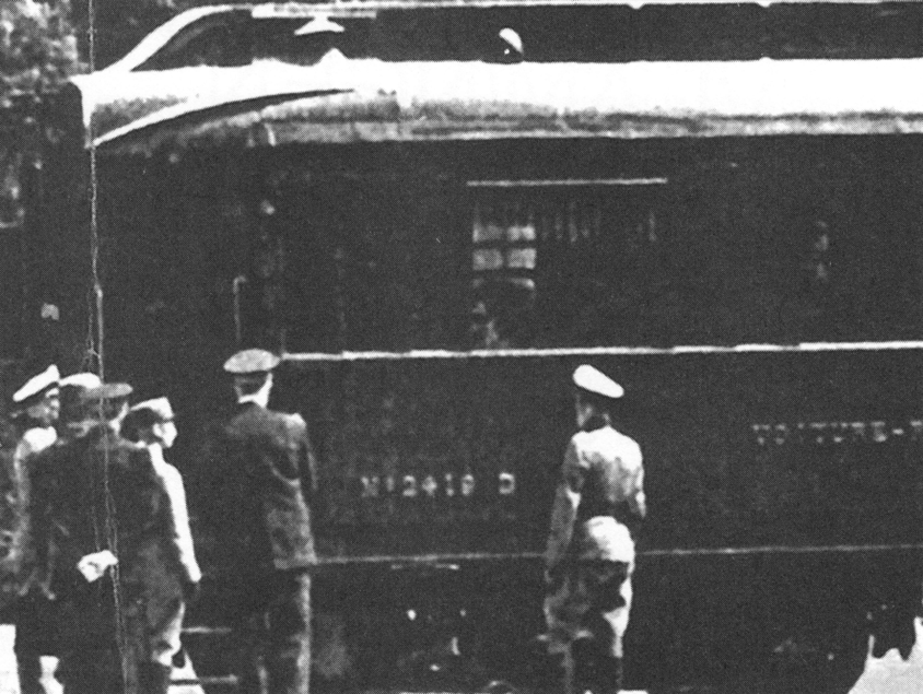 In de wagon te Compiègne de wapenstilstand Frankrijk-Duitsland